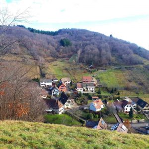 Vue sur Rue Engelsbach Maisonsgoutte