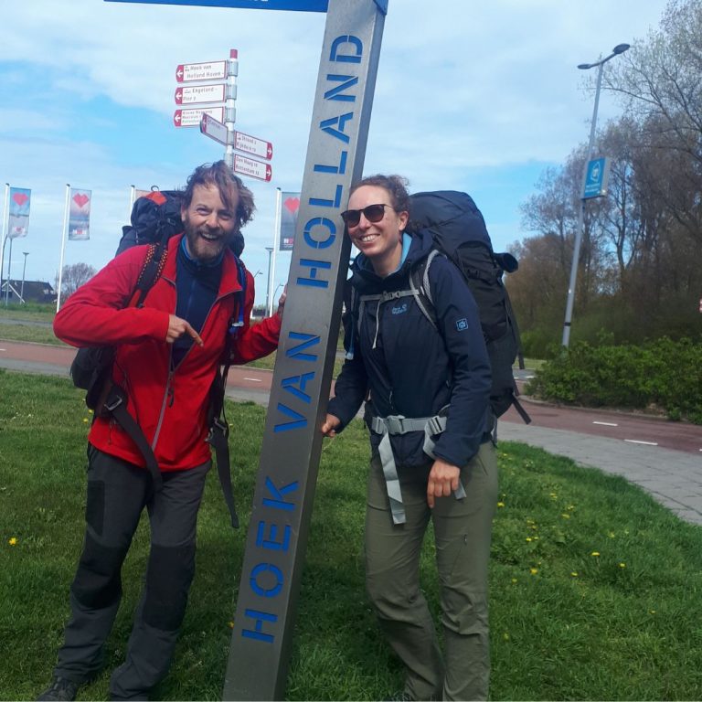 Hoek van Holland, starting point of GR5