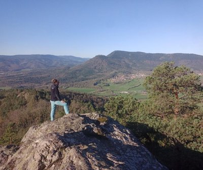 Vue Vallée de Villé, rando Thanvillé